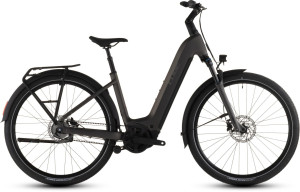 CUBE TOURING HYBRID COMFORT SLX 800 Easy entry 2026 charcoal´n´chrome