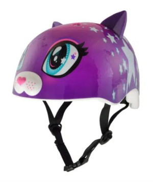 Kask rowerowy dziecięcy Raskullz Star Kitty