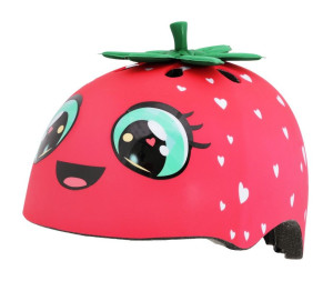 Kask rowerowy dziecięcy Raskullz Strawbaby