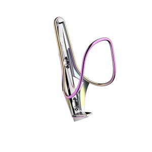 PROMOCJA. Koszyk na bidon Elite Moreo Inox Bling
