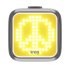PROMOCJA. Lampka rowerowa przednia Knog Blinder Peace