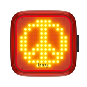 PROMOCJA. Lampka rowerowa tylna Knog Blinder Peace