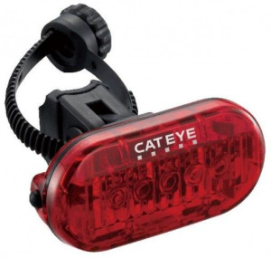 PROMOCJA. Lampka rowerowa tylna Cateye TL-LD155-R OMNI 5