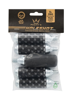 PROMOCJA. Naboje CO2 Peaty's Holeshot Mtb (25g)