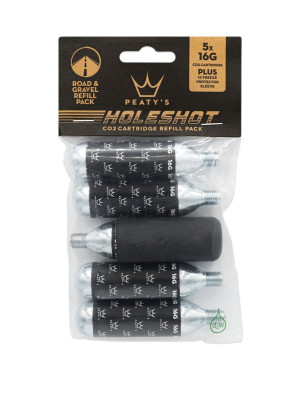 PROMOCJA. Naboje CO2 Peaty's Holeshot Road / Gravel (16g)