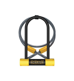 PROMOCJA. Zapięcie U-Lock OnGuard Bulldog Medium DT 8015M z linką