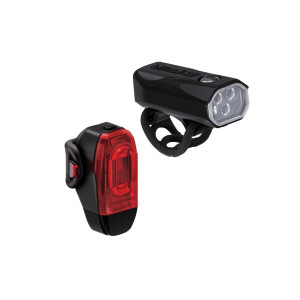 PROMOCJA. Zestaw lampek Lezyne KTV Drive Pro 300+ / KTV Drive+