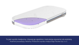 EGGE Materacyk do kołyski 72x33