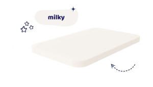 Prześcieradło do materaca Handy - Chicco Next2Me Forever 108x58 : Kolor -   Milky