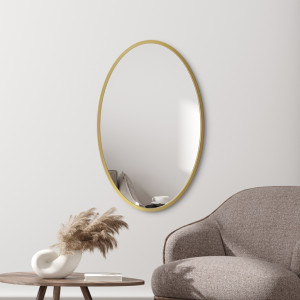 Specchio con cornice Oval