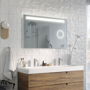 Mirror bathroom LED Limba Zoom