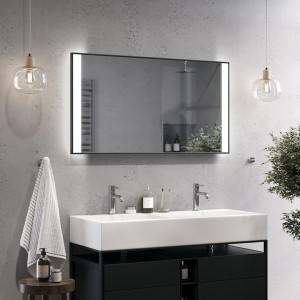 Spiegel LED aluminium lijst Gala