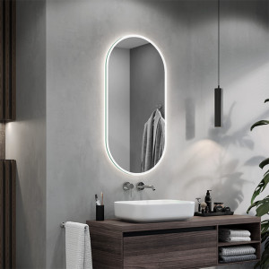 Specchio con illuminazione a LED Koria Acrylic Slim