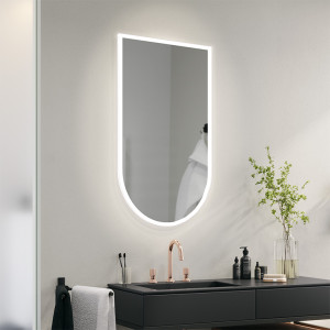 Spegel LED Portan Akryl Slim