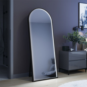 Specchio LED con cornice in alluminio Porta Alublend ST