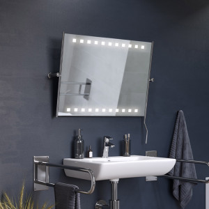 Espejo basculante LED Quadron ST Med