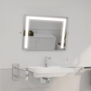 Neigbarer Spiegel LED Solea ST Med