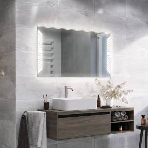 Specchio LED con illuminazione Piano