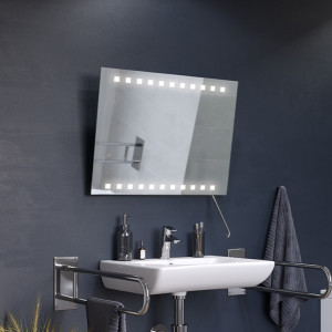 Espejo LED inclinable Quadron Med
