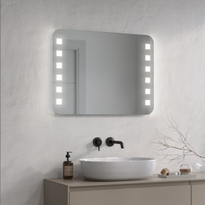 Badrumsspegel LED Quadro