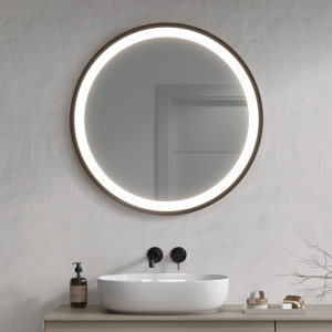 Ingelijste spiegel met LED verlichting Sunny LED
