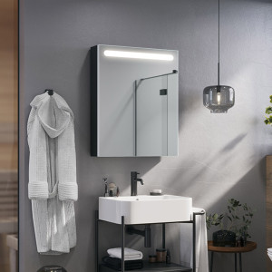 Armoire avec miroir LED Baldini