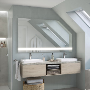 Miroir LED grenier Albi 2