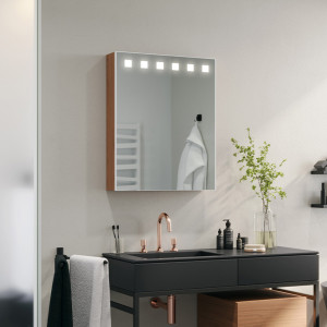Armario con espejo LED Faloma