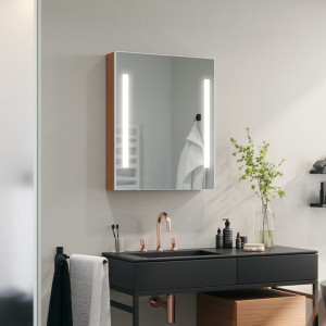 Mobile da bagno con specchio LED Galdini