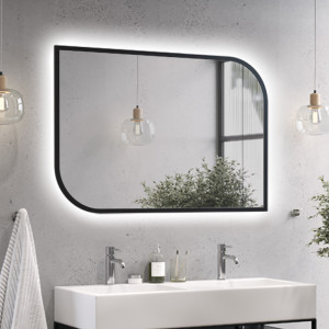 Specchio LED con cornice Maben Ambiente