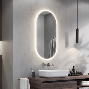Specchio LED con illuminazione Koria Slim