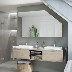 Loft bathroom cabinet Maneos Multi