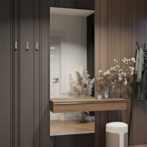 Miroir mural en deux parties Simple Shivia
