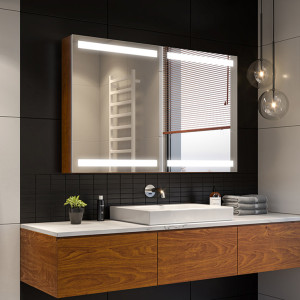 Mobile da bagno con specchio LED Malinea MULTI