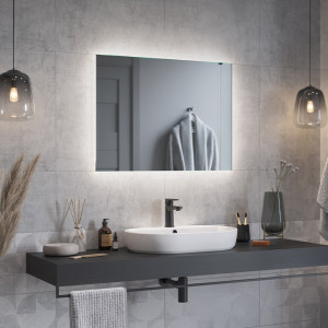 Spegel med LED-belysning Shine Ambiente