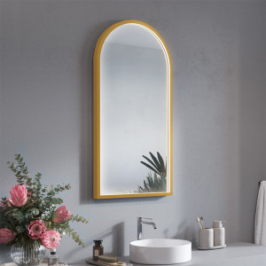 Lustro LED w ramie aluminiowej Porta Alublend