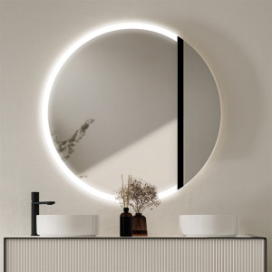 Spegel med LED-belysning Kate