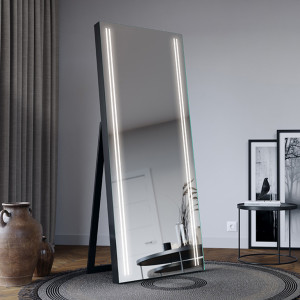 Specchio LED da terra Lotten