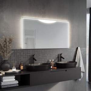 Specchio LED con illuminazione Selene