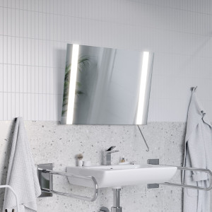 Miroir inclinable LED Panorama Med