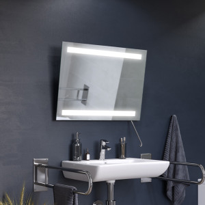 Miroir inclinable LED Duet Med