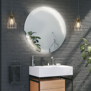 Specchio LED da bagno Andromeda