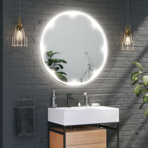 Spiegel met LED-verlichting Ofelia