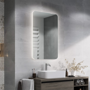 Mirror with LED lighting Mira Acrylic Ambiente