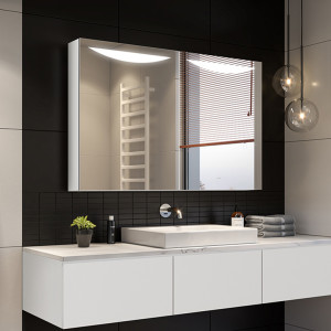 Mobile da bagno con specchio LED Felicity Multi