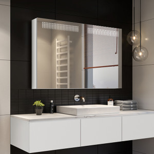 Mobile da bagno con specchio LED Sinezja Multi
