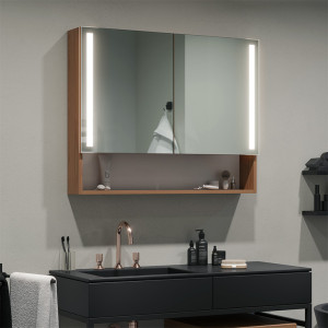 Badezimmerschrank mit LED-Spiegel Galdini Multi XL
