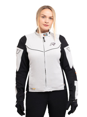 Kurtka motocyklowa damska tekstylna Rukka Airgobina 2.0 czarno-szara