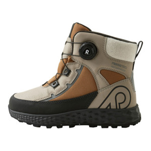 Reima Hallava Quicklock Earthy Beige – Dziecięce buty zimowe, beżowe