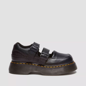 Dr. Martens Buzz Milled Nappa Leather Mary Jane Shoes 41061001